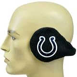 NFL Indianapolis Colts Reebok Winter Fleece Black Ear Warmers Wrap Muffs Grip