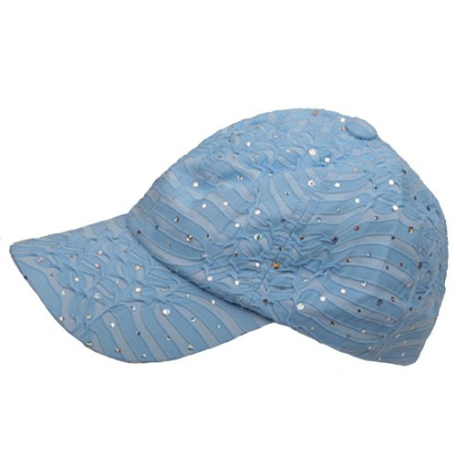 Beat Deal Glitter Caps- Lt Blue W31S59C