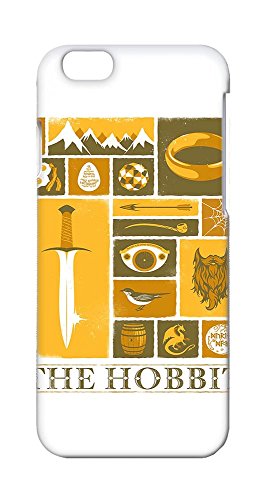 iPhone 6 Case, iPhone 6 Cases - [Slim Fit] 3D Protective Case Bumper for iPhone 6 Hobbit Object Poster Small [Drop Protection] Hard Back Case Cover for iPhone 6 4.7 Inches