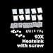 Vktech 10xTO-220 Heatsink Heat Sink 15x20 with Screw