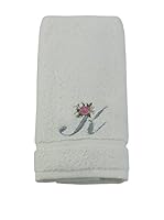 Bottega Tessile Toalla De Manos Monogram (Gris Claro K)