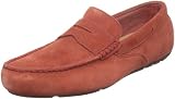 Rockport Men's Greenbrook Slip-On, Redwood Suede, 12 M US