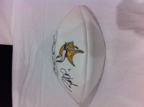 Brett Favre Autographed Hand Signed Full Size Minnesota Vikings Football