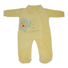 Lollipop Lane Tiddly Wink Safari Luxury All In One Baby Grow 3-6 Months