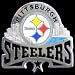 Glossy NFL Team Pin - Pittsburgh Steelers