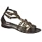 Women's Mossimo&reg; Pauline Gladiator Sandals - Bronze Snake