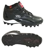 Rawlings BOY S Marauder Mid Gold Football Shoes BLACK 5.5 - BOYS
