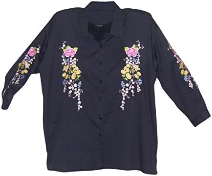 CC Sportswear Women's Embroidered Shirt Plus Size (1X, Pastel)