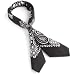 (�f�v�g)DEPT BANDANNA SCARF 54850001  BLACK FREE