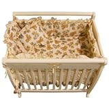 6 Piece Teddy Bear Mini Crib Bedding Set