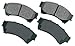 Akebono ACT1164 Proact Ultra Premium Ceramic Disc Brake Pad kit, GREY