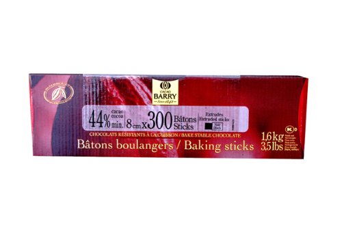 Cacao Barry Bittersweet Chocolate Baking Sticks 