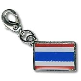 NATIONALFLAG 国旗柄ファスナーホルダー タイ王国 07141-3
