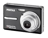 Pentax Optio E70L Digitalkamera (10 Megapixel, 3-fach opt. Zoom, 6,1 cm (2,4 Zoll) Display) - 