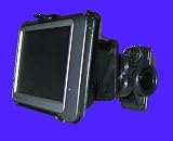 Motorcycle Handlebar Mount & Custom Cradle for Garmin Nuvi 550 500 GPS