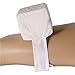 DMI Hypoallergenic Orthopedic Knee-Ease Foam Wedge Knee Rest Support Pillow to Put Between Knees with Hook and Loop Adjustment, 7 x 4 x 5 Inches, White