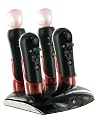 Charge Station Quad Port Charging Dock & Battery Pack Set for PS3 Move
