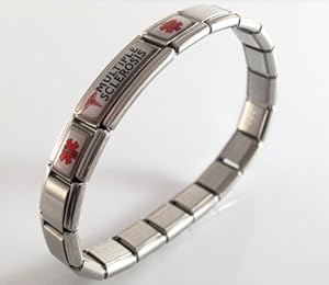 Multiple sclerosis medical bracelet Clearance