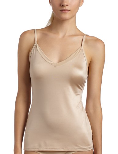 Vanity Fair Women's Body Caress Cami, Damask Neutral, Medium