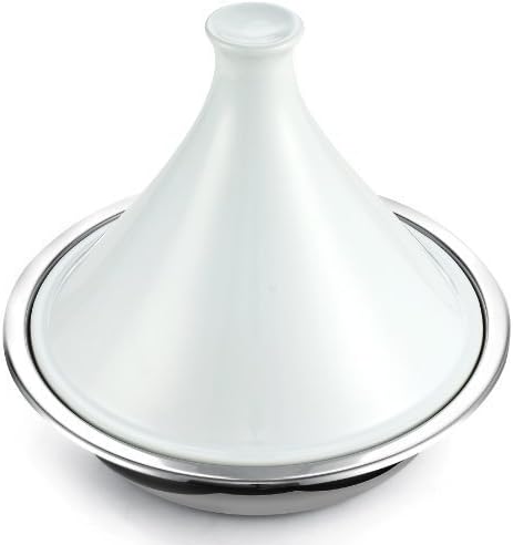 Cooks Standard NC-00360 Multi-Ply Clad Stainless Steel Tagine with Extra Glass Lid, 4.5-Quart by Neway International Housewares