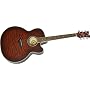 Dean JC QM TGE Quilt Maple Jumbo Acoustic Electric Guitar Tiger Eye Finish