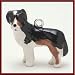 MiniPets Sterling Silver Enamel Australian Shepherd Dog Charm