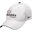 Men`s Chicago Bears White Pre-Season Coaches Adjustable Cap