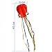 BeMax Beautiful Kites Software Octopus Large Size easy flyer - Red with Long Tail
