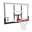 Spalding 79307 Backboard/Rim Combo with 52-Inch Rectangular Backboard