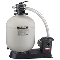 Hayward S166TPAKS Pro Series Top-Mount Sand Filter 16-Inch with Top-Mount Valve and Base