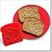 Avon I Love You Hearts Toast Imprint Stamp