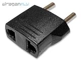 adaptor for european plug:Adapter for Connecting 230V Electrical Device with North American Plug to EU ...