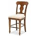 Home Styles Homestead 24 Counter Stool in Distressed Warm Oak Finish
