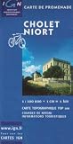 Carte touristique : Cholet - Niort