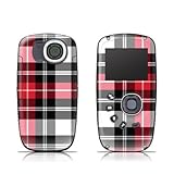 Red Plaid Design Protective Skin Decal Sticker for Kodak PlaySport Zx5 HD W ....