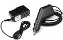 Garmin GPS Nuvi 1490LMT Accessory Bundle - Car Charger + Home Travel AC Charger