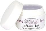 Produkt-Bild: BasicLine 15ml 3-Phasen UV-Gel mittelviskose, klar