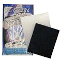 Moondocom - Filtre Universel anti-graisse (antigraisse) et anti-odeur (charbon) hotte - 57x47 cm � d�couper