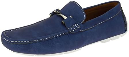 Salvatore Exte Men's Shoe Monaco Slip-On Loafer (12 D(M) US, Navy)