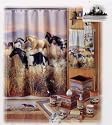 Hautman Band of Thunder Shower Curtain