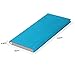 Ultra Slim Dual USB Ports Portable External Power Bank Charger 20000mAh for iPhone 6 6s Plus 5s 5se Samsung Galaxy S7 S6 S5 HTC … (Blue)