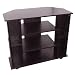 ORE International R556BK Corner TV Stand Black