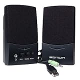 Benwin ATW-228 2-Piece USB 2.0 Speakers Set (Black)