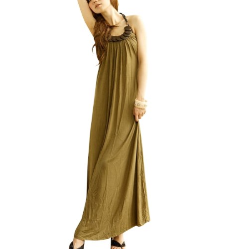 (グローウィン)growin マキシ ワンピース マキシ丈ワンピース ドルマン マキシ丈 スカート 無地 レディース ロング リゾート [ウェア&シューズ...