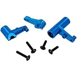 Redcat Racing Aluminum Servo Saver and Bell Crank Set, Blue
