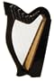 9 string Celtic Baby Lap Harp