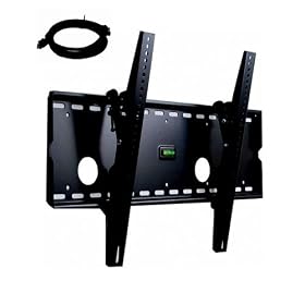 VideoSecu 1TR TV mount black tilt wall mount bracket for SAMSUNG flat panel plasma LCD TV 36