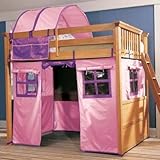 Lea Kids My Place Pink/Purple Tent for Full Loft Bed - 342-t465