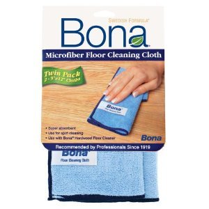 Bona MicroPlus Floor Cleaning Cloth 9X12 2pk
