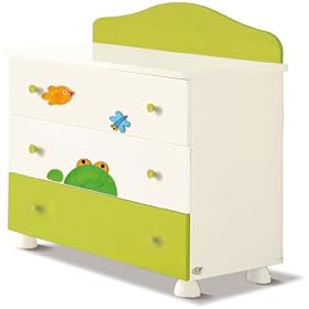 Azur Savana Line Frog Chest of Drawers by AZUR